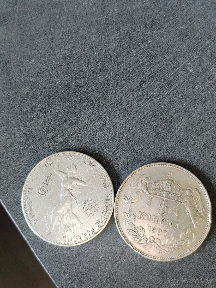 Mince 5 korony