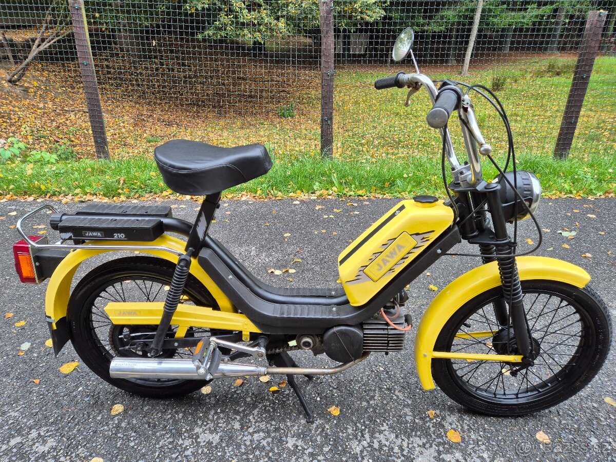 Babetta 215 1.rychlostní po GO, nový lak, + kartička