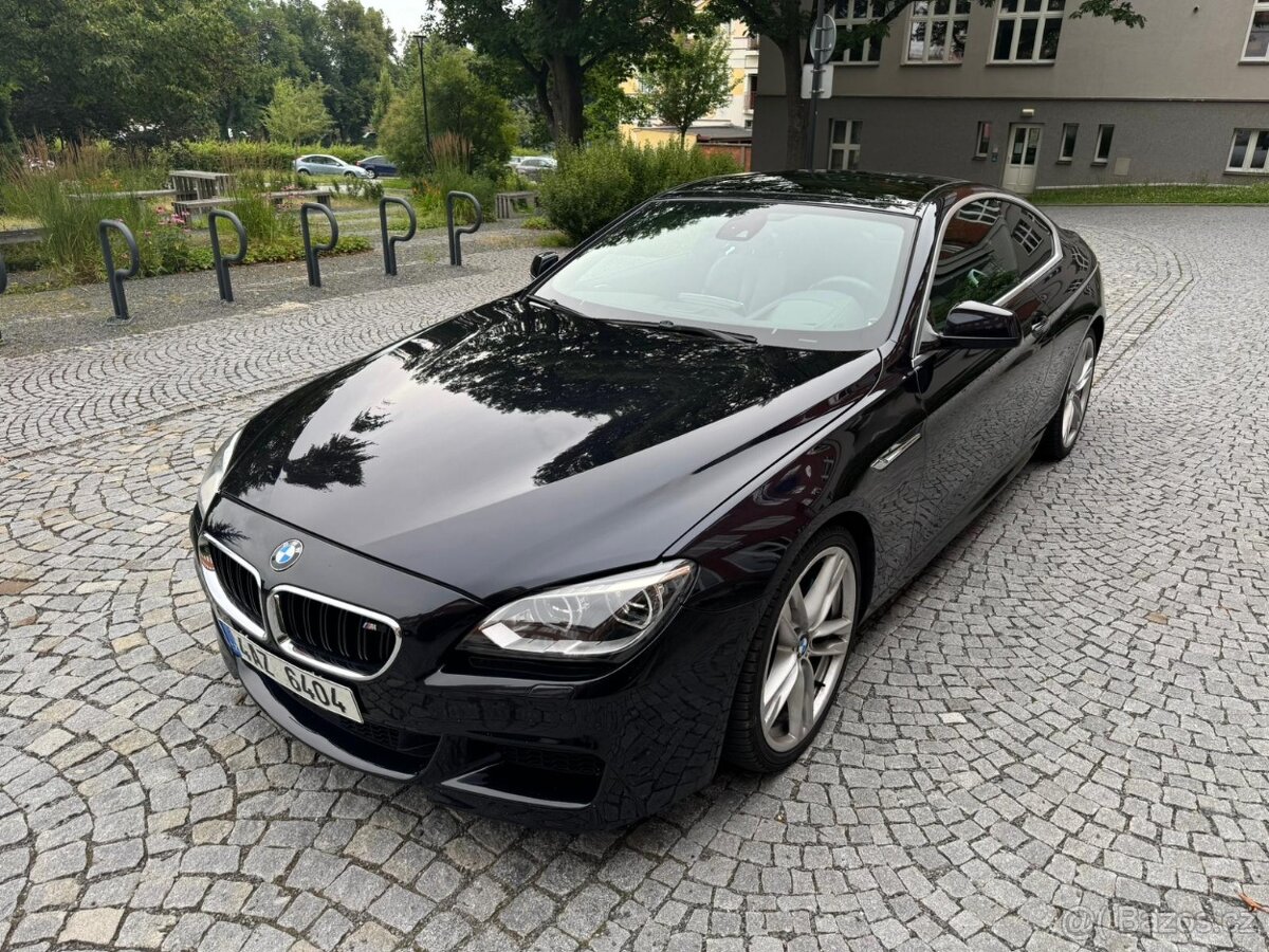 BMW F13 640d 230kw, M-paket, 8st automat, top výbava
