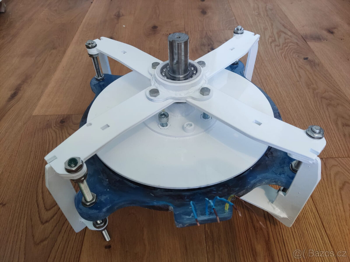 generátor pro větrnou nebo vodní elektrárnu, 1-2kw