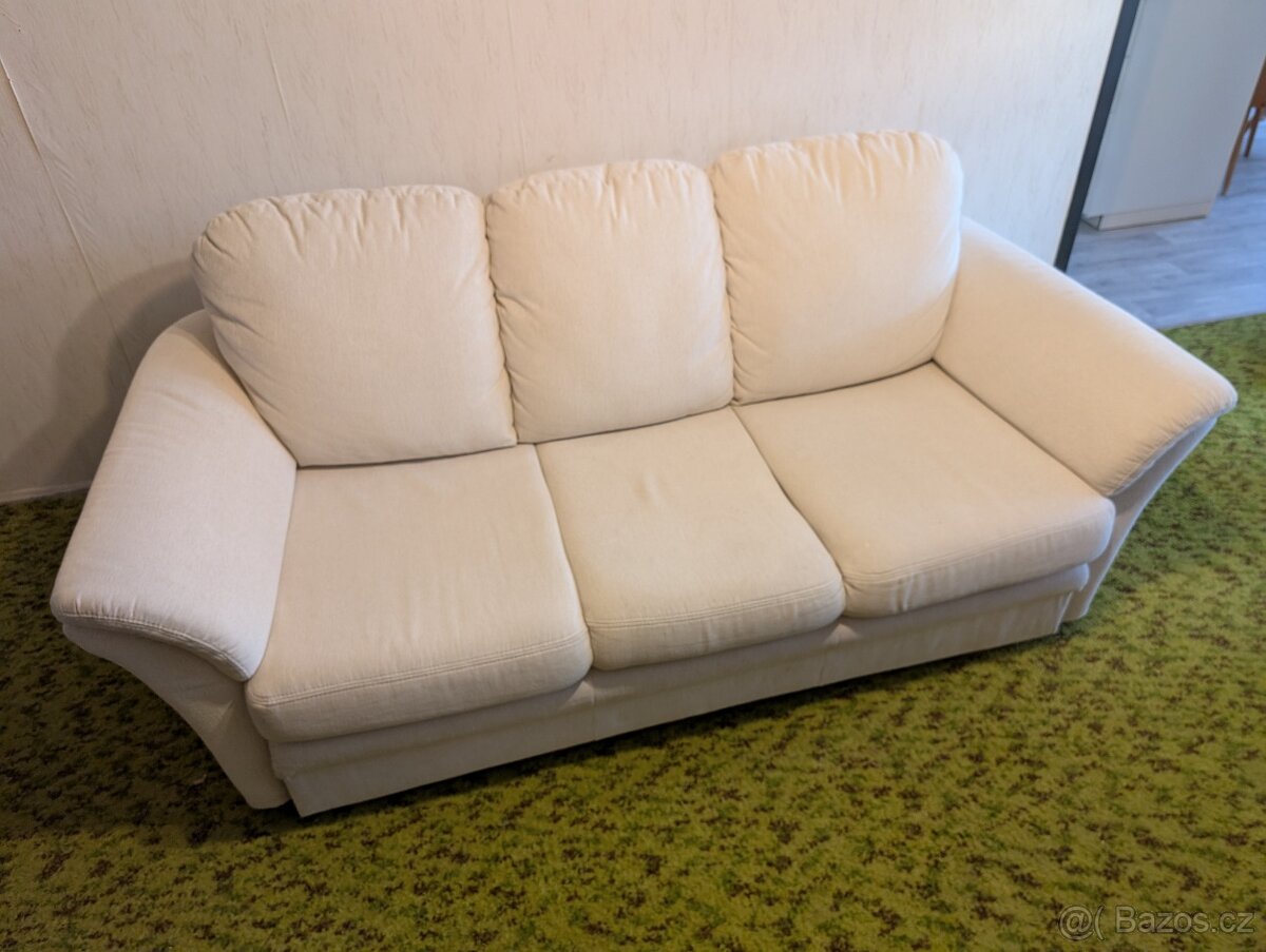 Rozkládací pohovka + křeslo