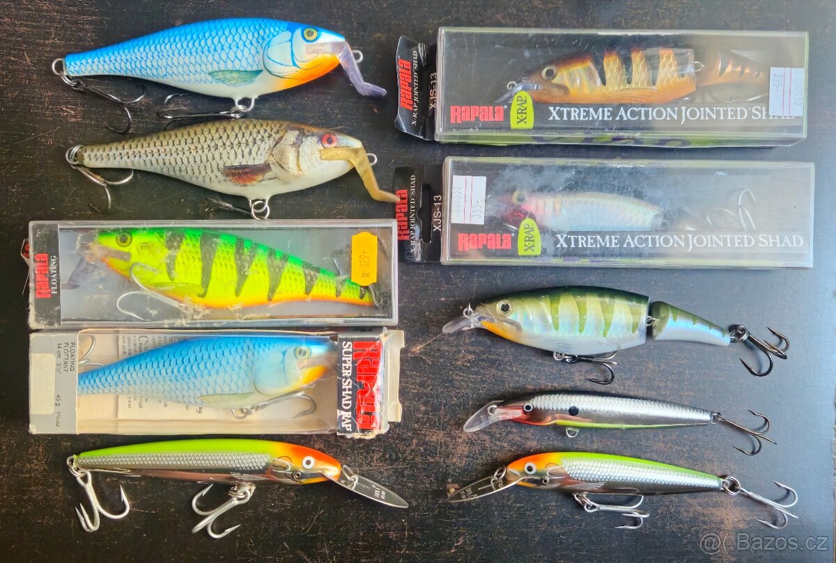 10 velkých woblerů Rapala