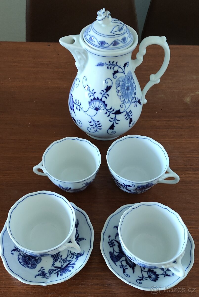 Prodám čajovou porcelánovou sadu Cibulák