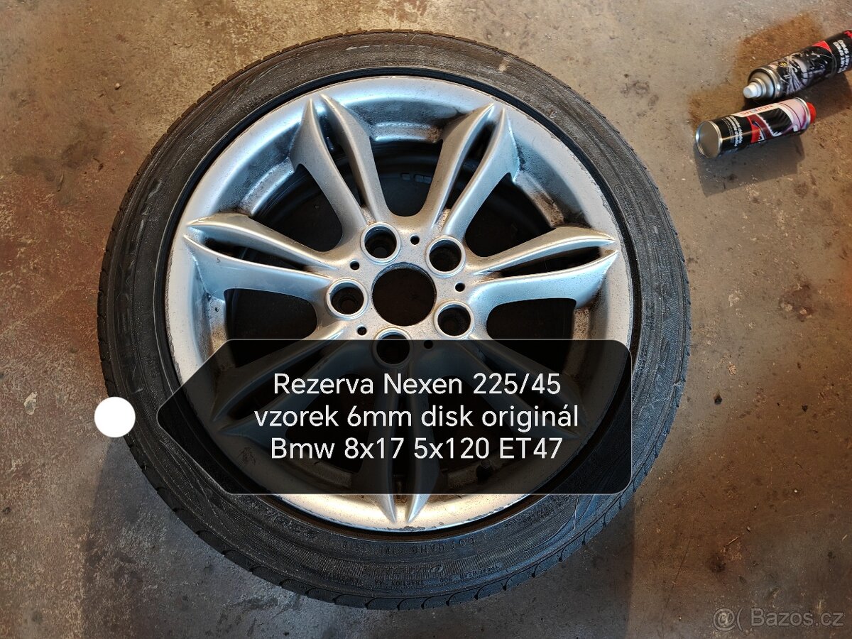 Rezerva BMW 5x120 pneu 225/45 Bmw E36 E46 E90 E60
