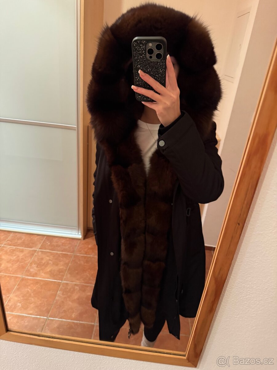 Zimní parka s vložkami norky