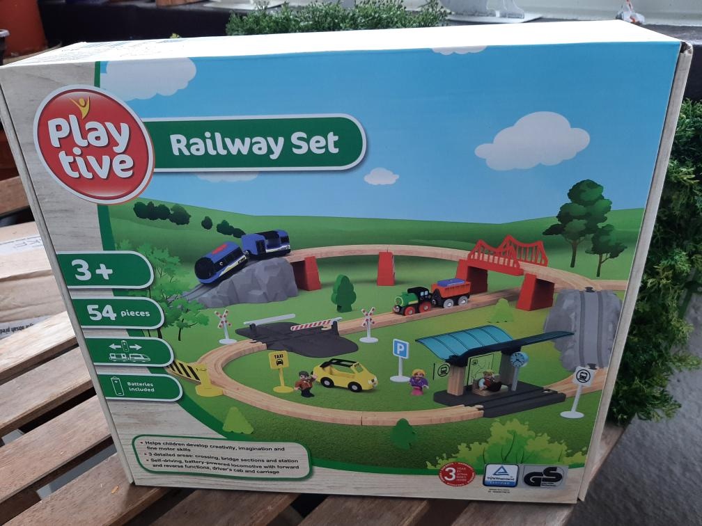 Železnice pro kreativitu, fantazii a jemnou motoriku - nová