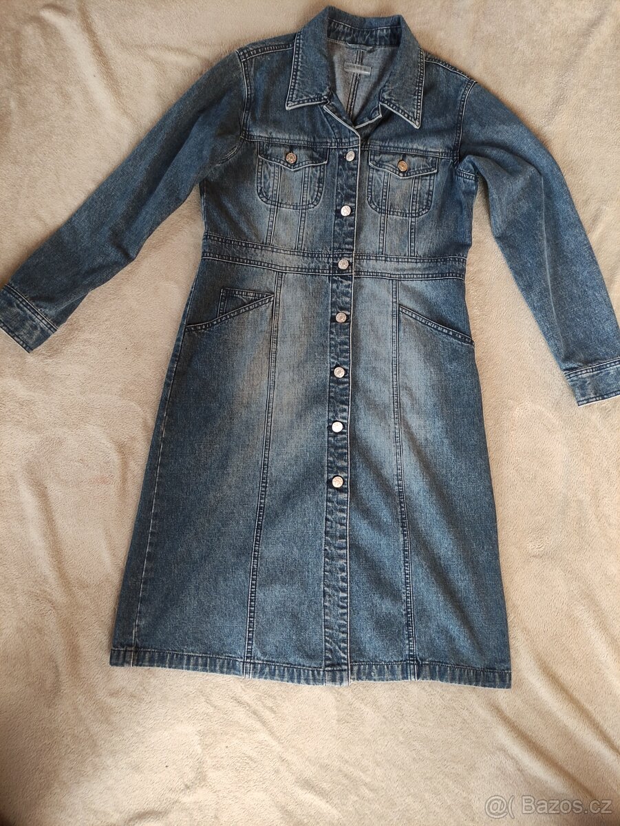 Riflové šaty vel. 38 (vel. M), Zn. H4