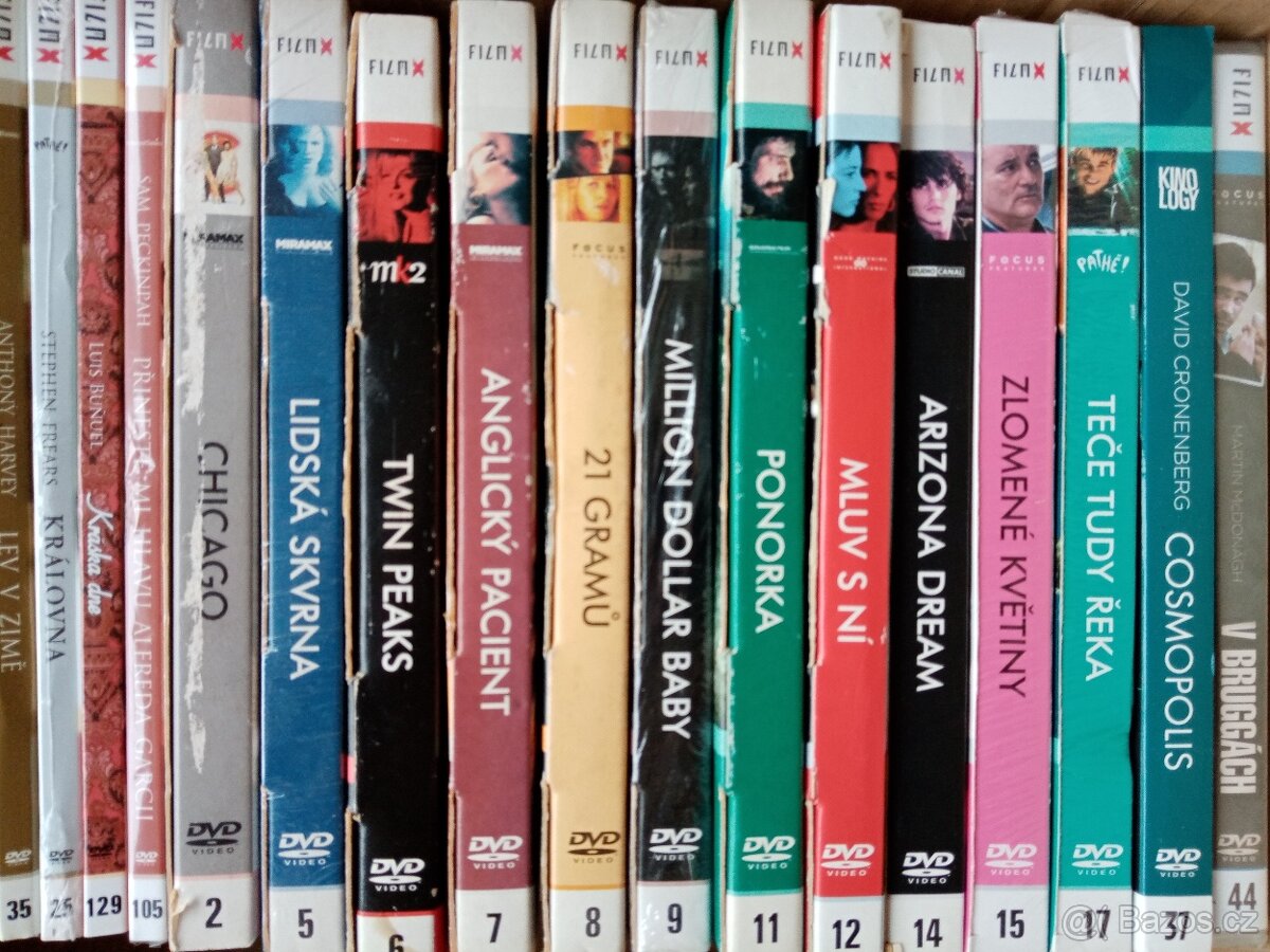 Orig.DVD digipacky (Oscarova edice,FILM X) od 48Kč