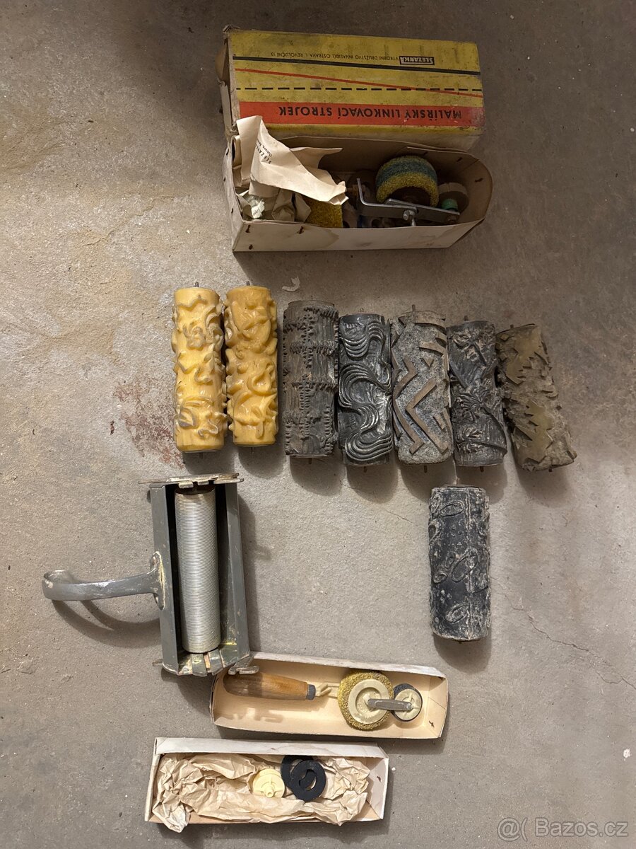 malířské dekorační válečky