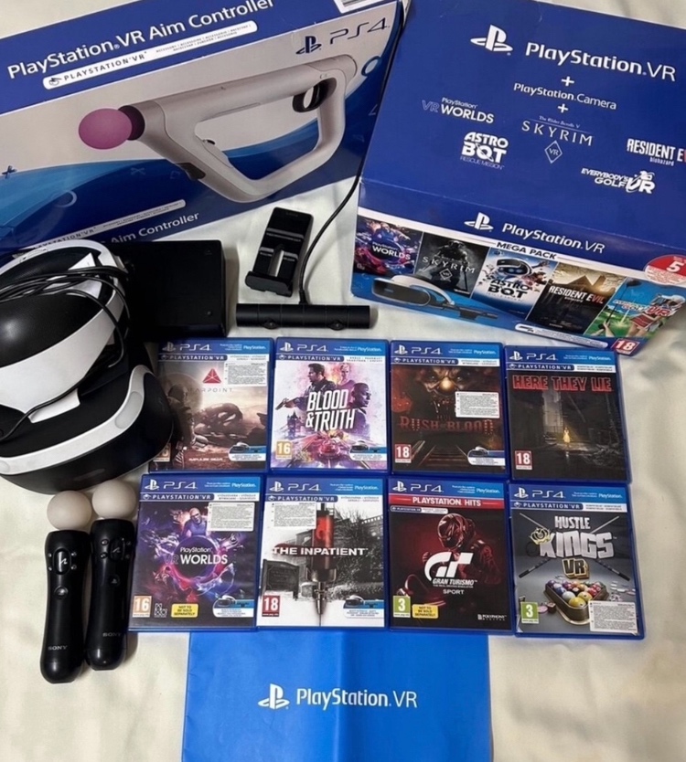 Ps4- ps5 virtuální realita , playstation vr