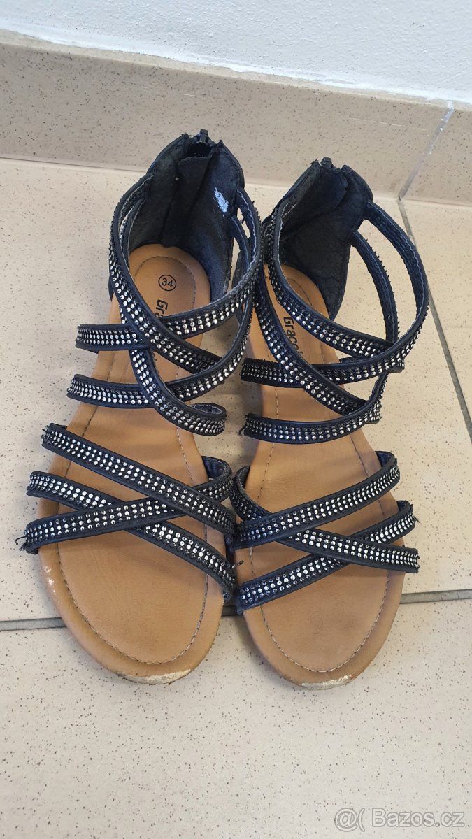 Dívčí letní sandály Graceland vel. 34