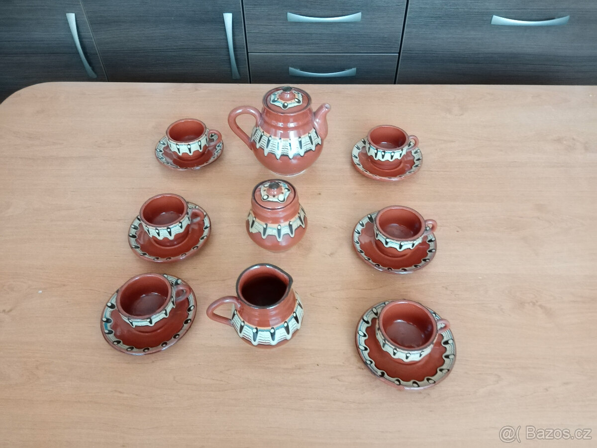 Retro bulharská keramika