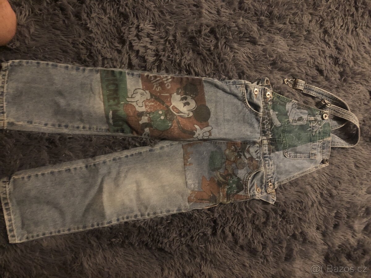 jeans lacláče dětské DESIGUAL velikost 122/128