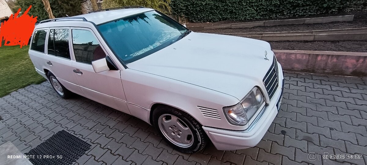 Mercedes w124 kombi 300TD 1994 výměna mercedes s500