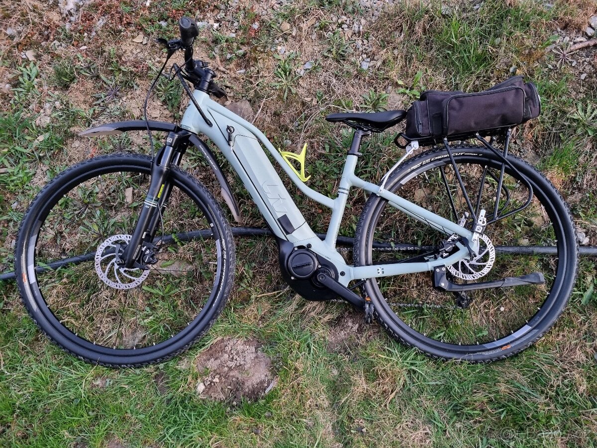 Damske elektrokolo trekingovy cross