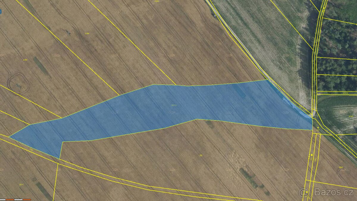 Zemědělské pozemky na Prostějovsku 28 243 m², prodej ve 100%