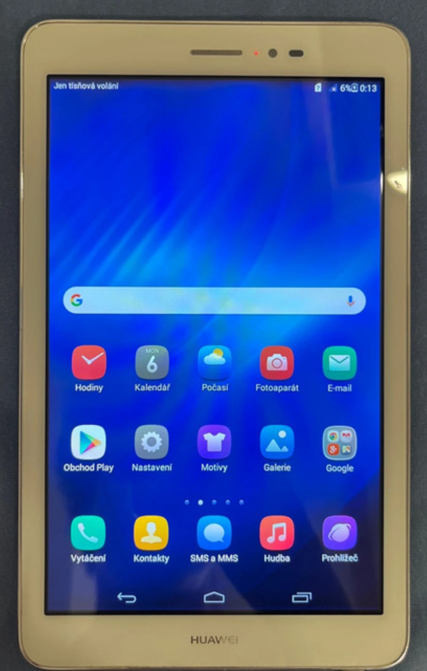 Tablet značky Huawei MediaPad T1-821L