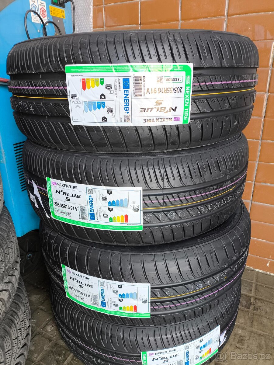 Prodám nové pneu Nexen 205/55R16 91V