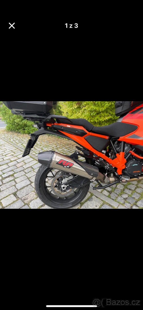KTM 1290 - výfuk