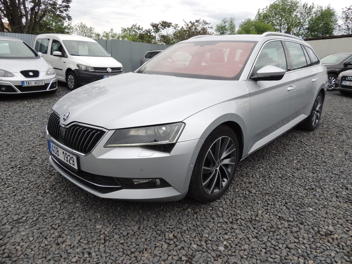 Škoda Superb Combi 2.0TDi,110kw,4x4,L&K,2017,manuál,-21%DPH