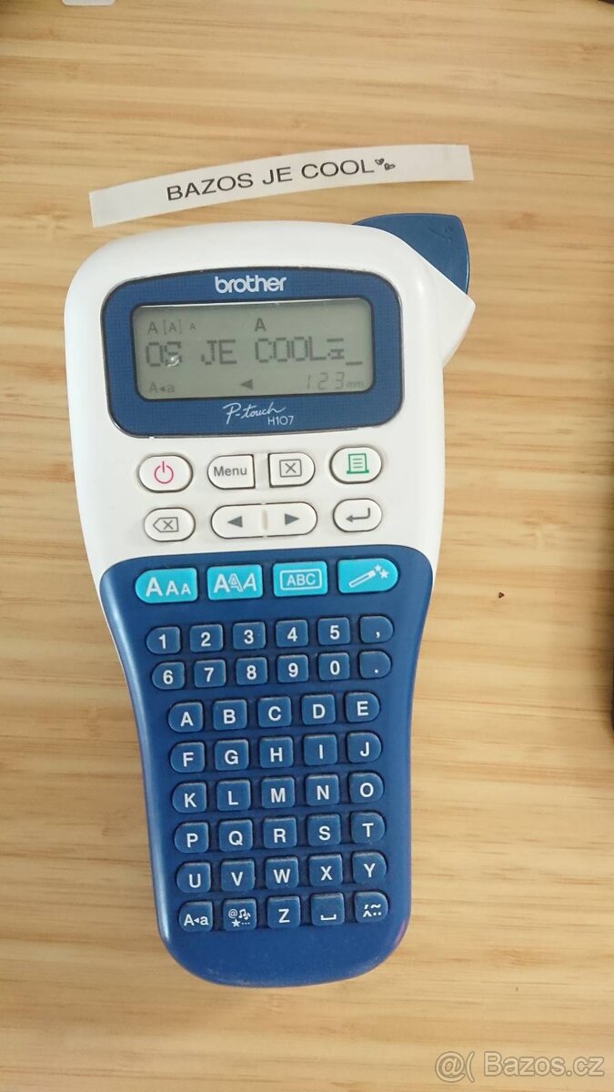 Štítkovač Brother H107 + ZDARMA 1 náhradní náplň
