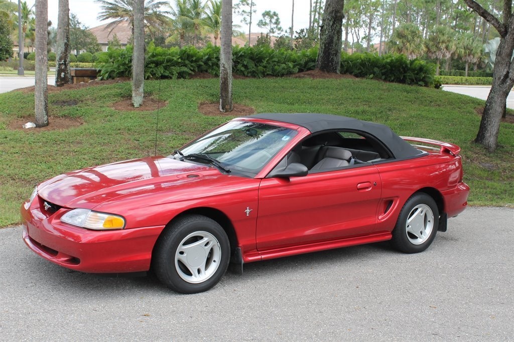 Ford Mustang cabrio 5.0 automat rok 1997 4 gen