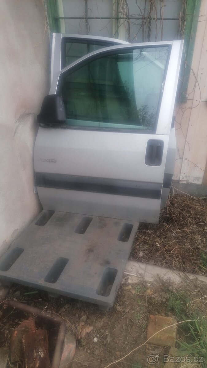 Citroen Jumpy PP + LP dveře stříbrná barva