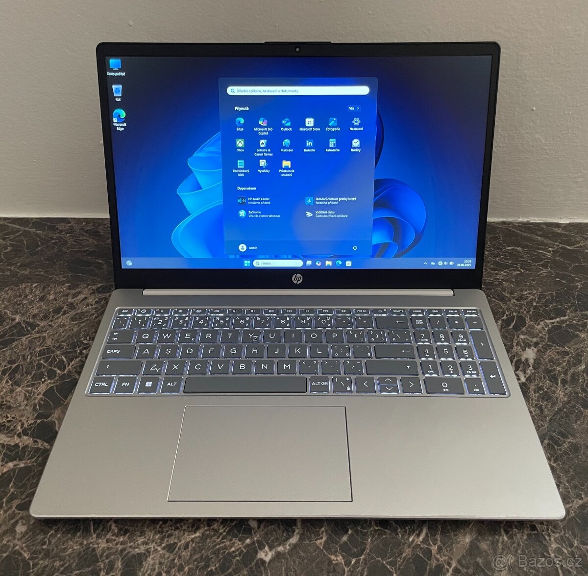 Notebook HP 250 G10 / 16 GB RAM / podsvícená klávesnice