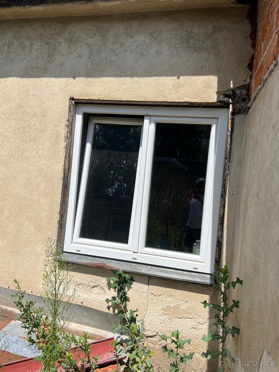 plastová okna za demontáž k odvozu