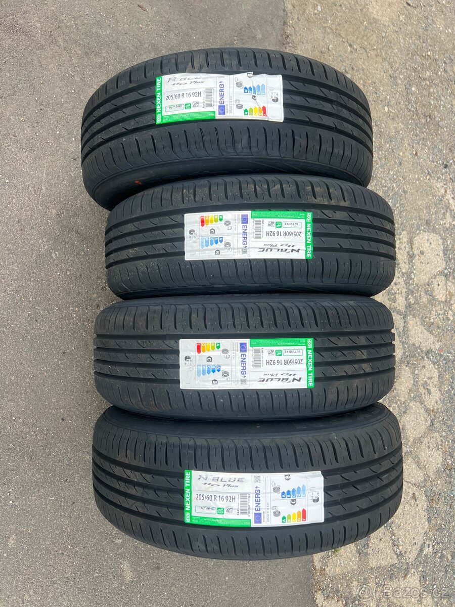 Nové letní pneu Nexen 205/60/16