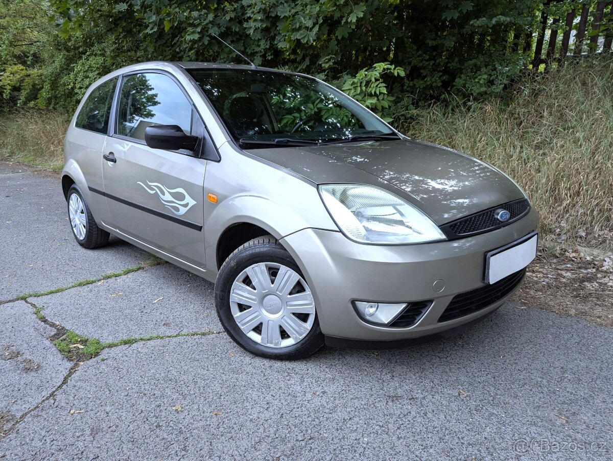 Ford Fiesta 1.4i 59kw, Duratec, 2004, nová TK, Klima