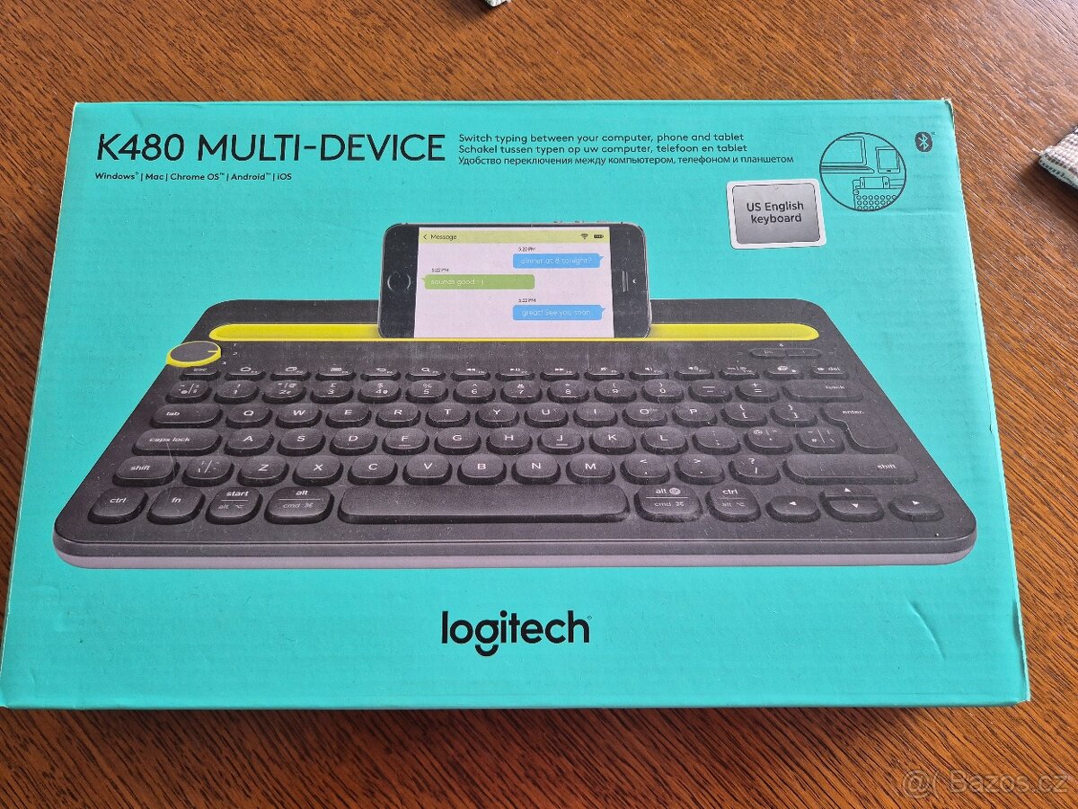 Bluetooth klávesnice Logitech k480