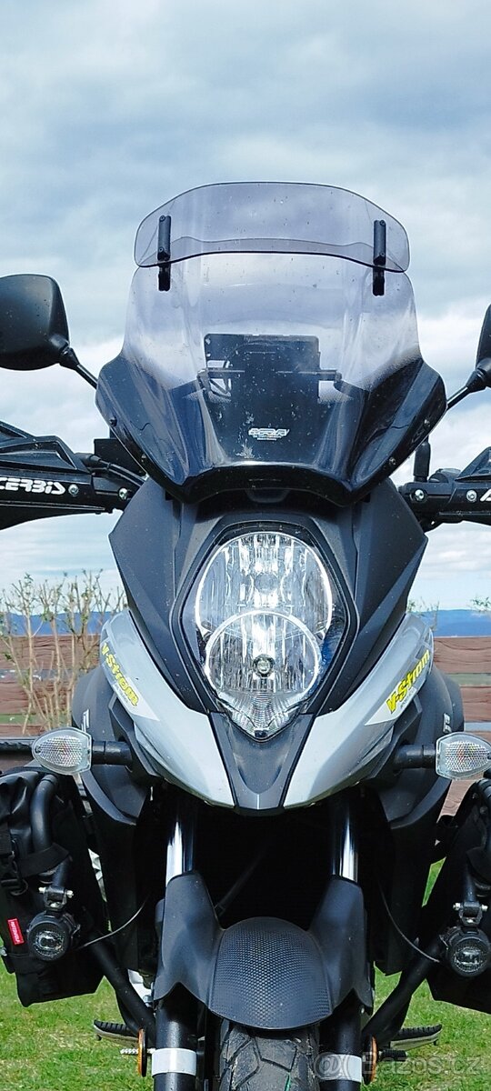 Plexi štít Suzuki v-strom 650
