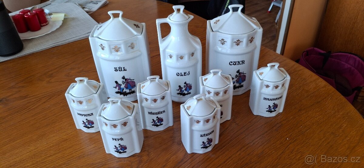 Porcelánové korenky