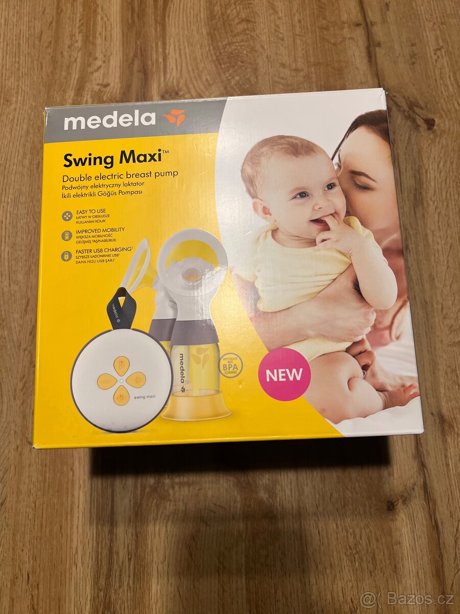 Elektrická double odsávačka mléka Swing Maxi