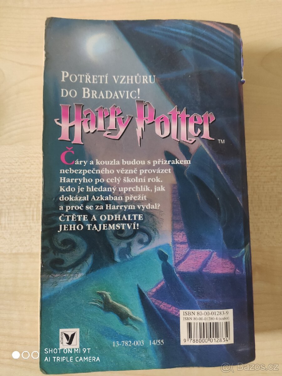 Harry Potter (3 díly) -  na dočtení, levně