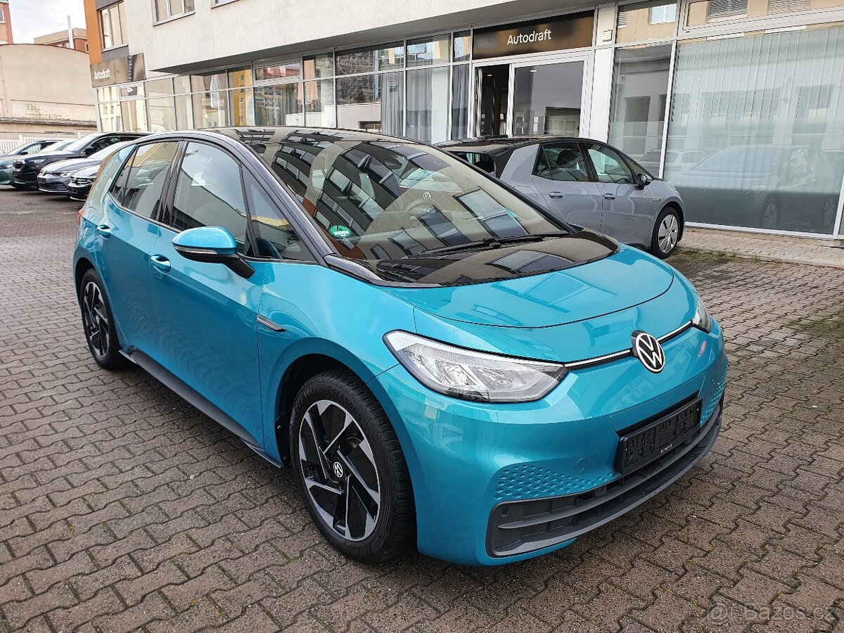 VW ID.3 Pro Performance electric 150kW - záruka Autodraft