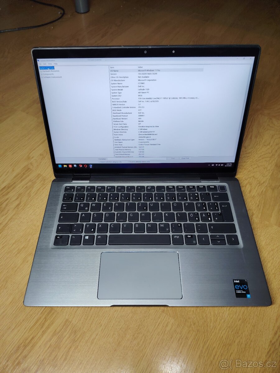 Dell 7320 2 in 1, 13,3'