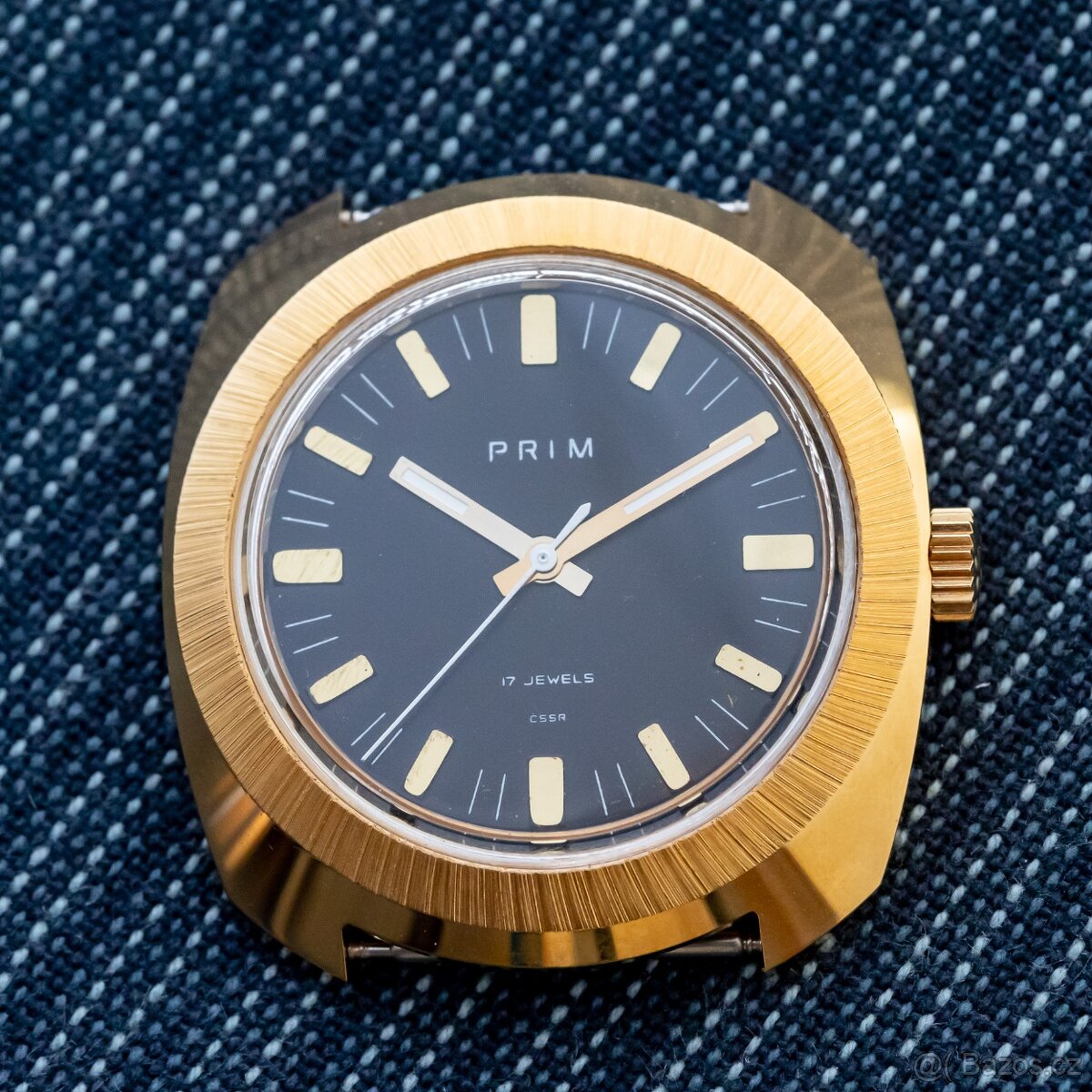 Hodinky Prim pozlacené masivní kal. 66 TOP NOS