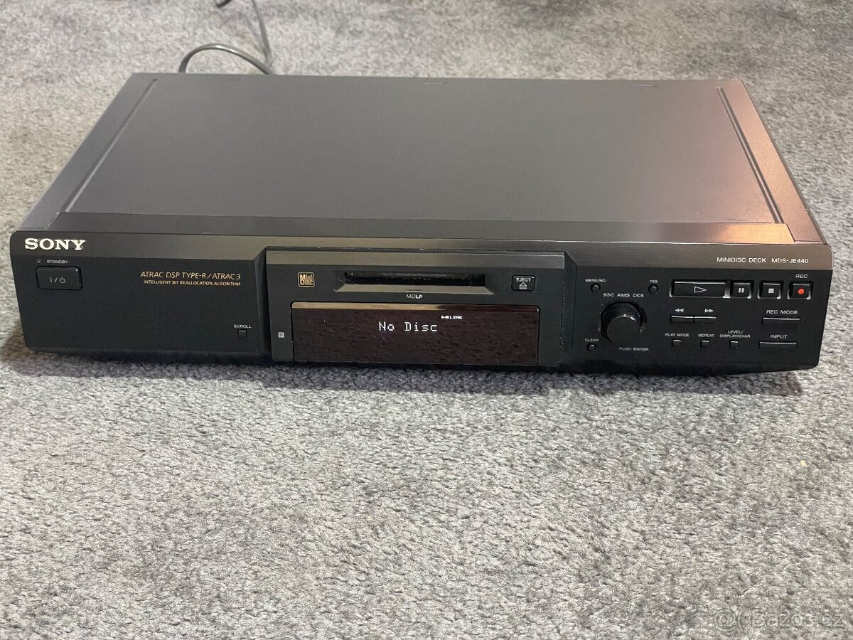Sony Minidisc Deck MDS-JE440