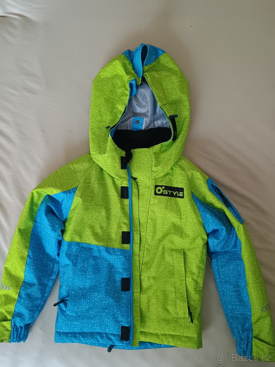 Dětská lyžařská rostoucí bunda a kalhoty