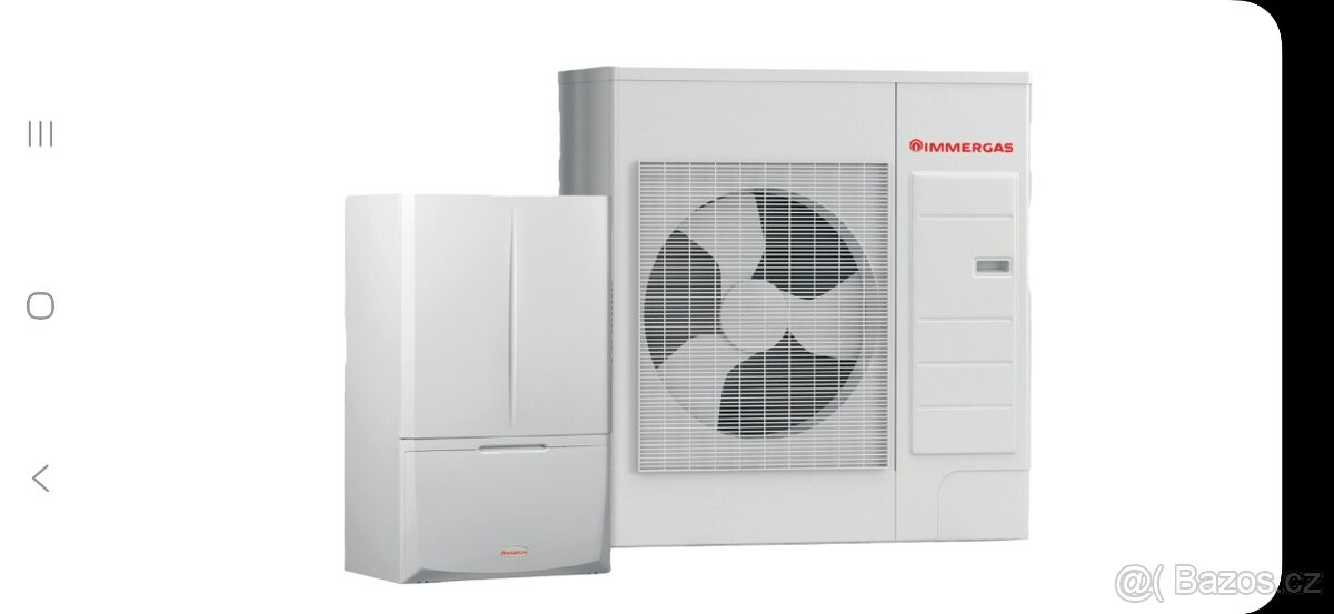 Hybridní tepelné čerpadli Immergas nové