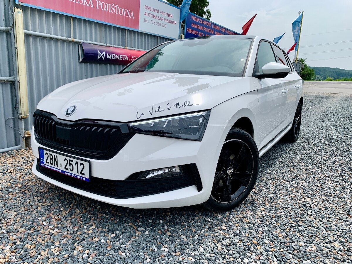 ŠKODA SCALA, 1.0TSI, 85KW, STYLE, 2021, 1. majitel