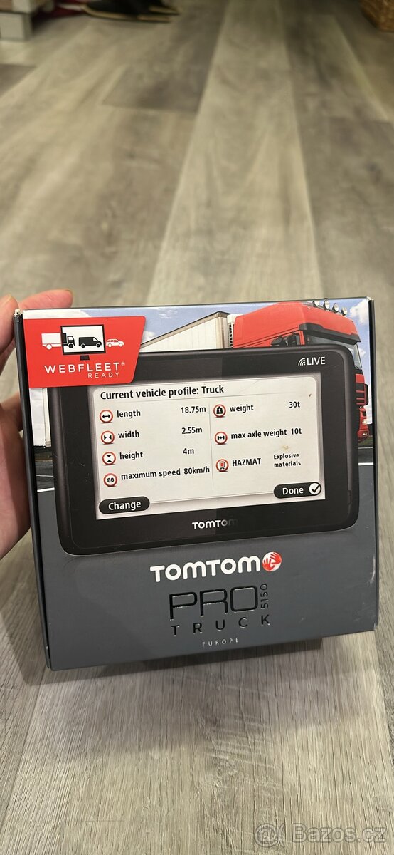 TomTom Pro truck Navigace