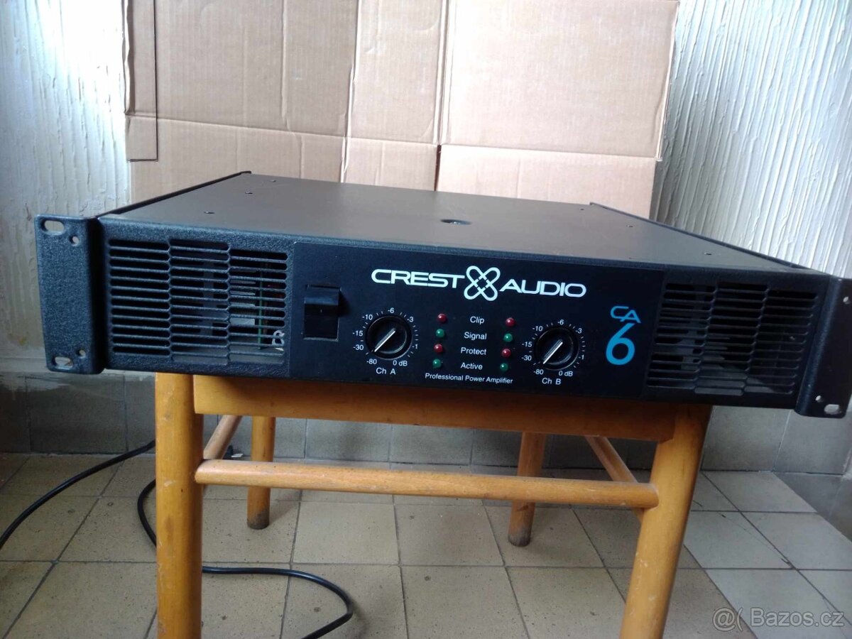 Koncový zesilovač CREST AUDIO CA6