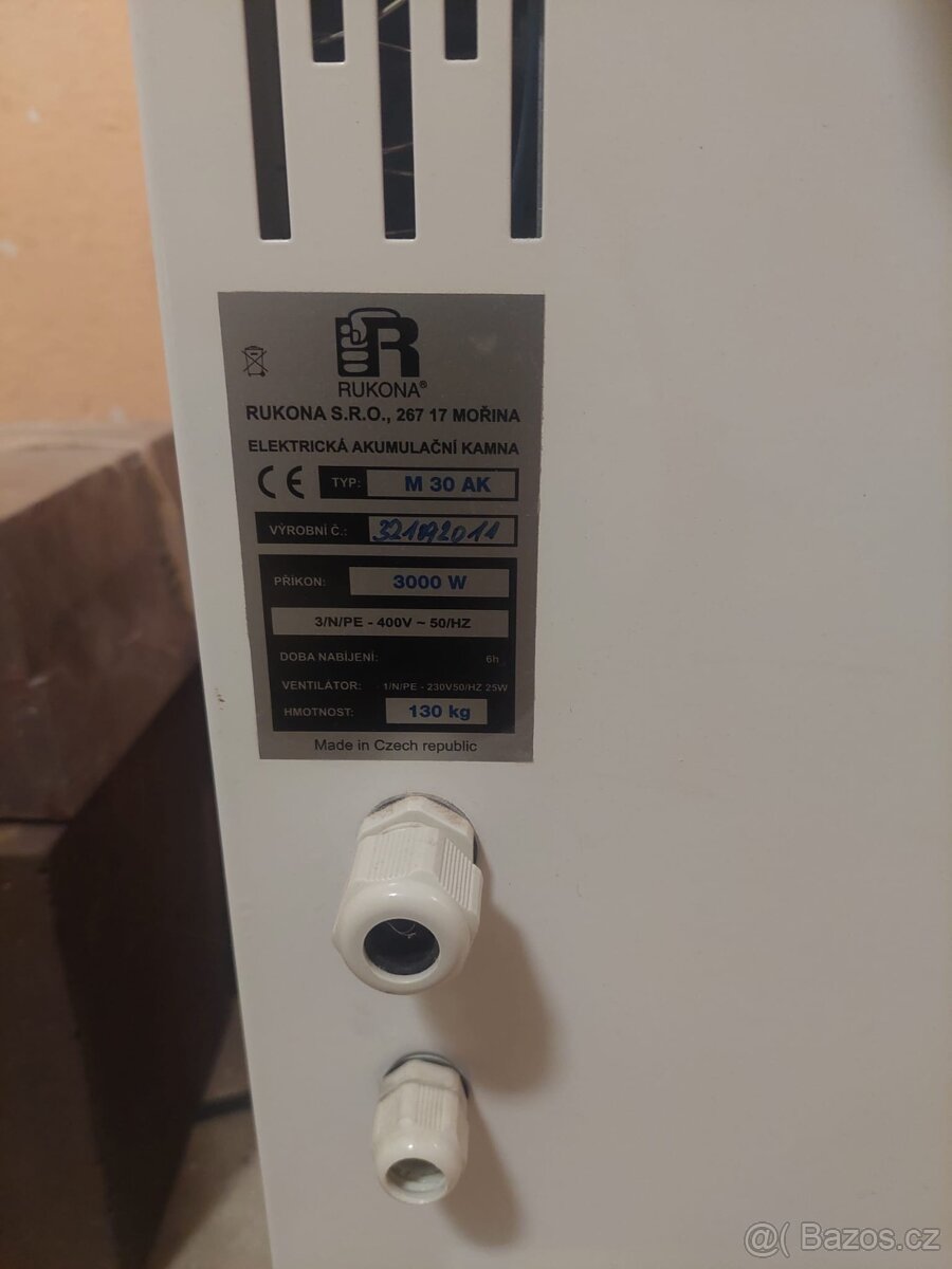 Elektrická akumulační kamna