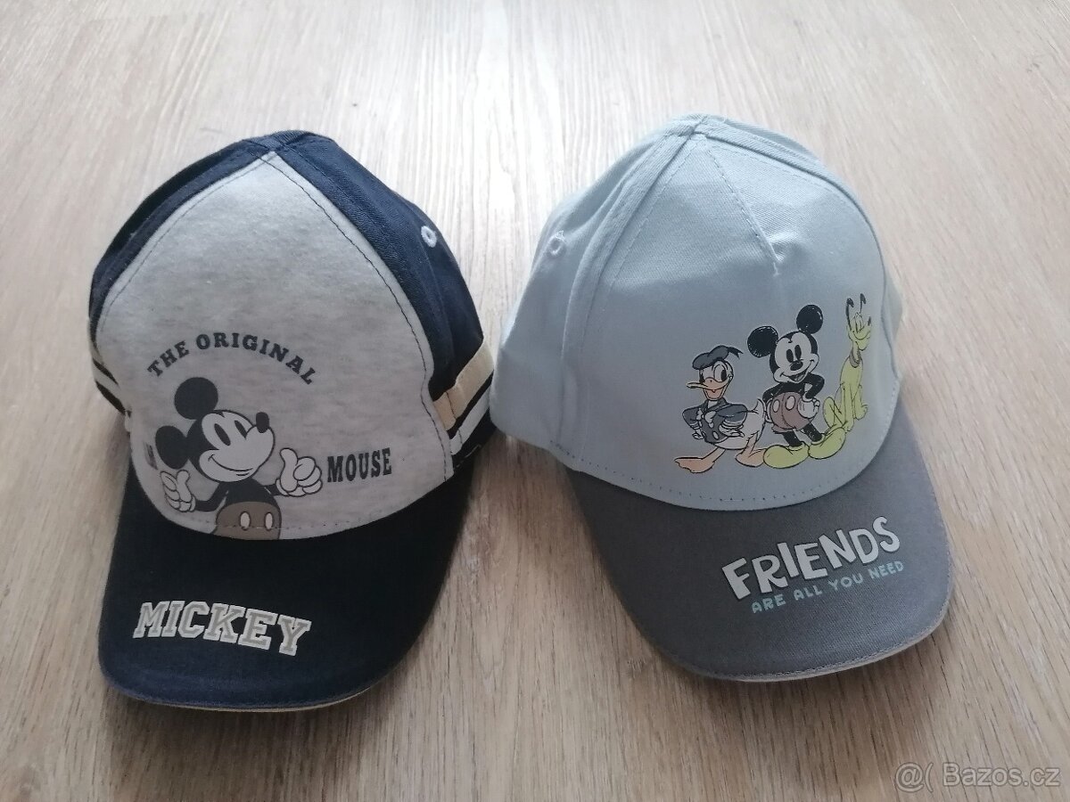 Kšiltovky C&A 2ks/48-49cm