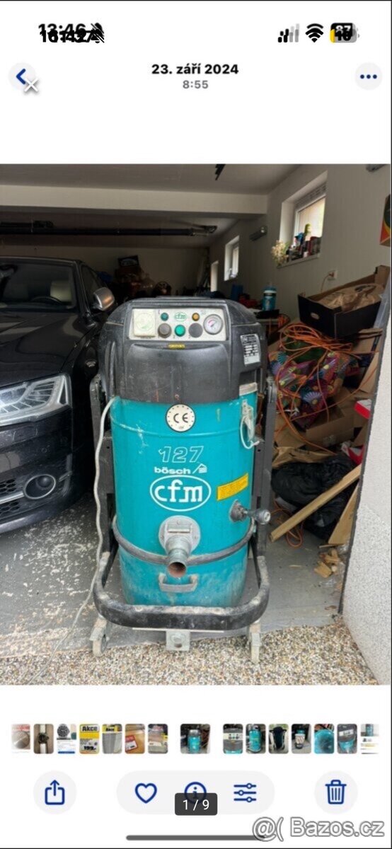 Stavební vysavač lux průmyslový