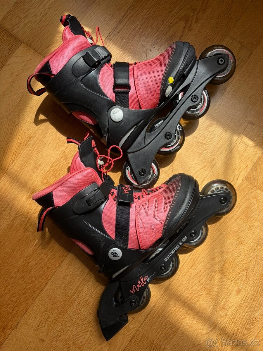Dívčí inline brusle K2 Marlee Pro (vel. 35-40)