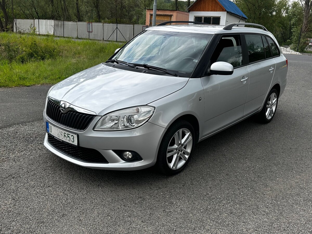 Škoda Fabia II 1.2TSi, r.2014, 1.maj., klima, stk